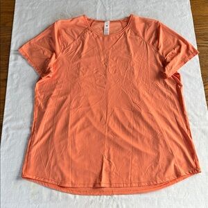 Lululemon Sculpt Short-Sleeve Shirt Coral Kiss 14